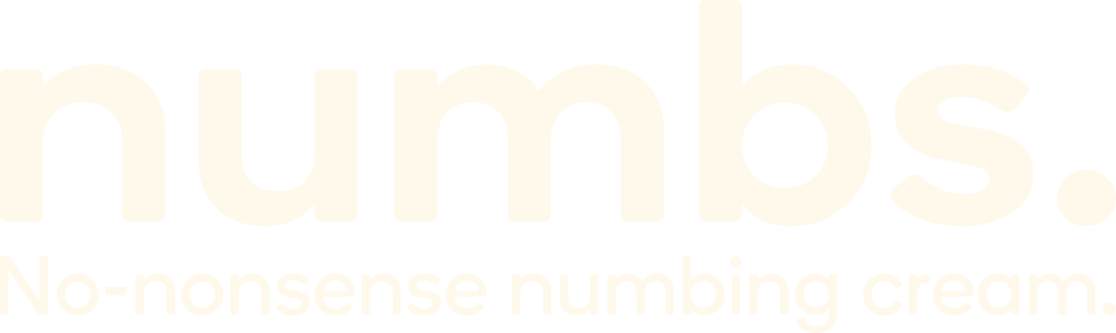Numbs logo cream 